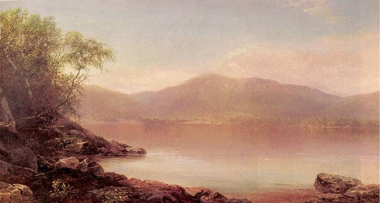 Martin, Homer Dodge View of Lake George from Long Island China oil painting art